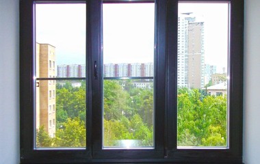 Цветные окна: ламинация рам, окрашивание